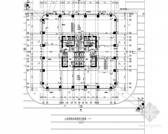 高压细水雾资料下载-[安徽]13万平超高层办公楼给排消防施工图(高压细水雾消防系统 大空间智能型灭火系统)