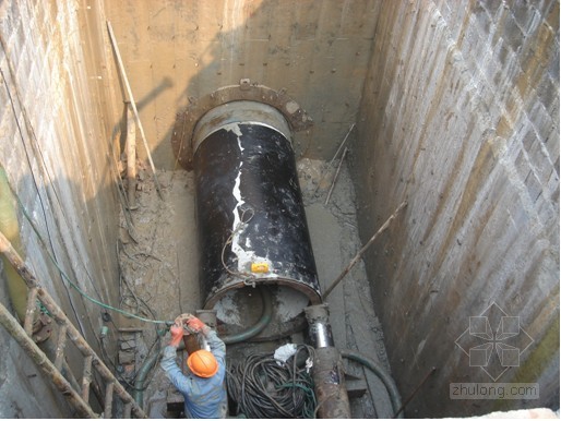 广东市政降水专项施工方案资料下载-[广东]天然气高压输配系统深基坑施工方案（顶管）