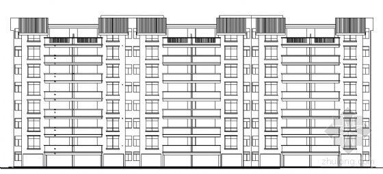 住宅楼建筑方案图纸资料下载-某八层住宅楼建筑方案图