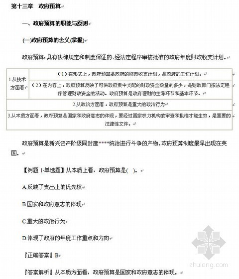 中级经济师工程师资料下载-2013经济师《中级经济基础》讲义与习题（第13章）