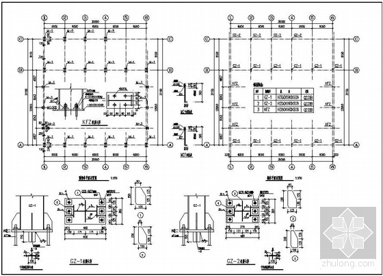 日光温室大棚施工设计资料下载-某大棚结构设计图