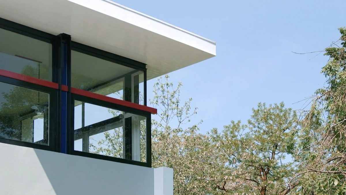 荷兰施罗德住宅(rietveld schr02der house)- 里特维尔德