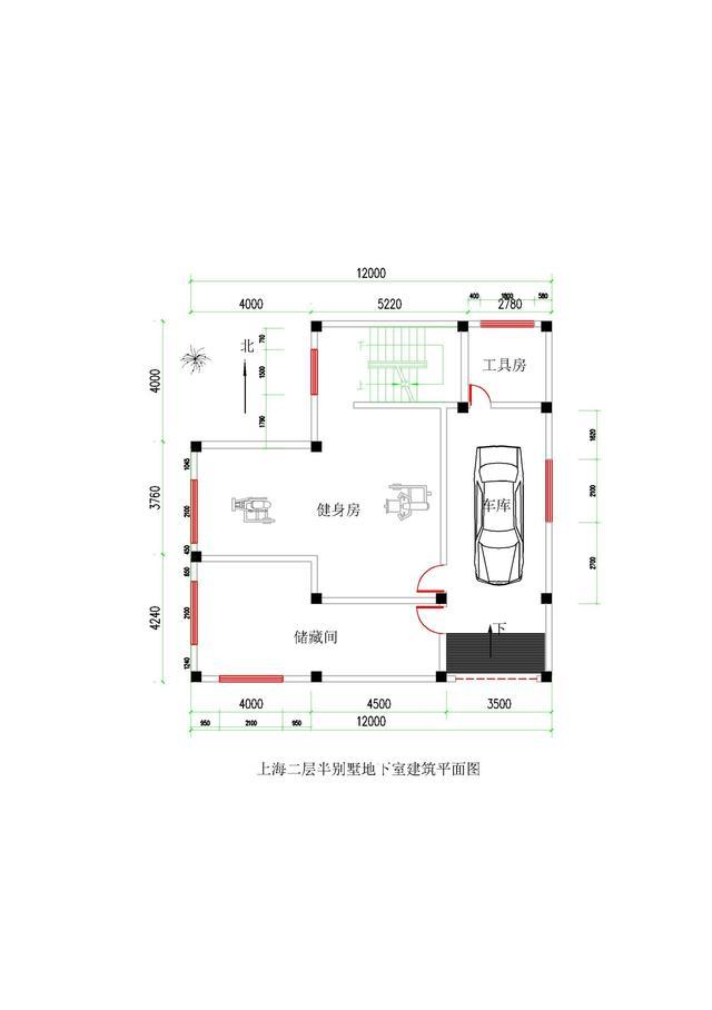 二层农村自建设计图纸资料下载-别墅设计图纸，有钱了自己修别墅，设计不求人