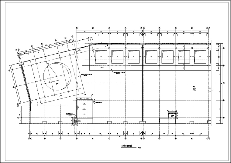 大型多层商场建筑设计施工图（CAD）-多层大型商场建筑设计6