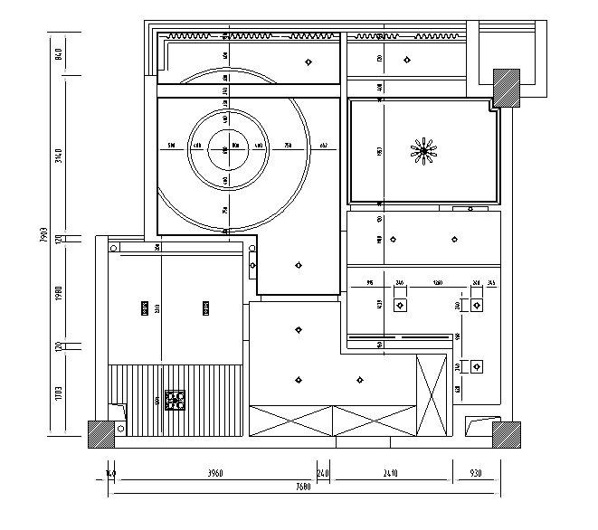 轻钢结构别墅设计施工图资料下载-欧式别墅设计施工图