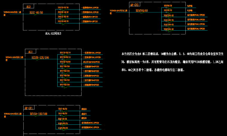 轻钢结构临建板房结构设计图纸_3