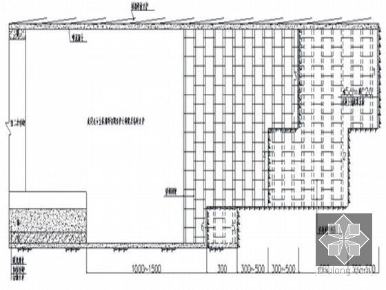 斜井施工技术方案-交叉中隔壁(CRD)法工序纵断面示意图