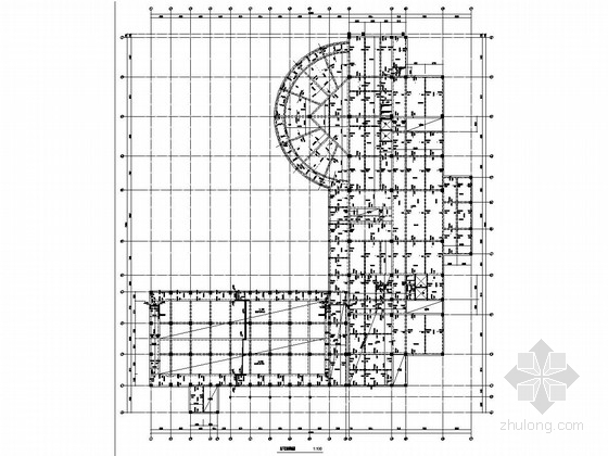 齐齐哈尔风玫瑰图资料下载-[齐齐哈尔]四层框架结构小区会所结构施工图