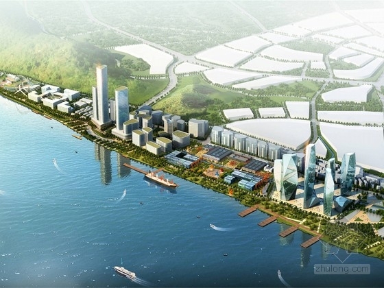 滨海综合体文本资料下载-[江苏]现代风格滨海城市综合体设计方案文本（近百张图纸）