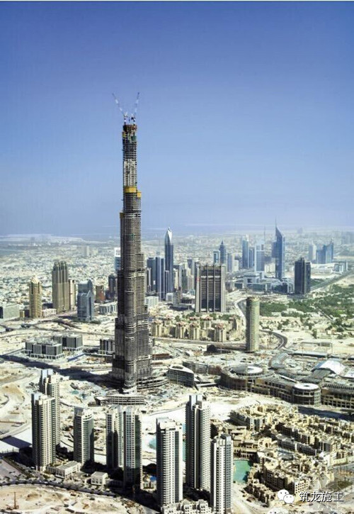 迪拜塔基础施工揭秘，沙漠中承起世界第一高楼！_15