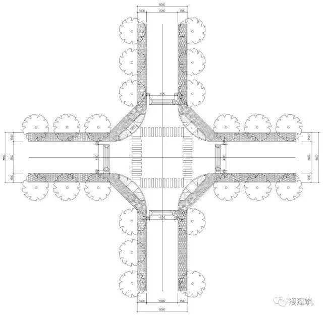 [分享]万科住宅区的道路设计，标准和施工做法！！_8