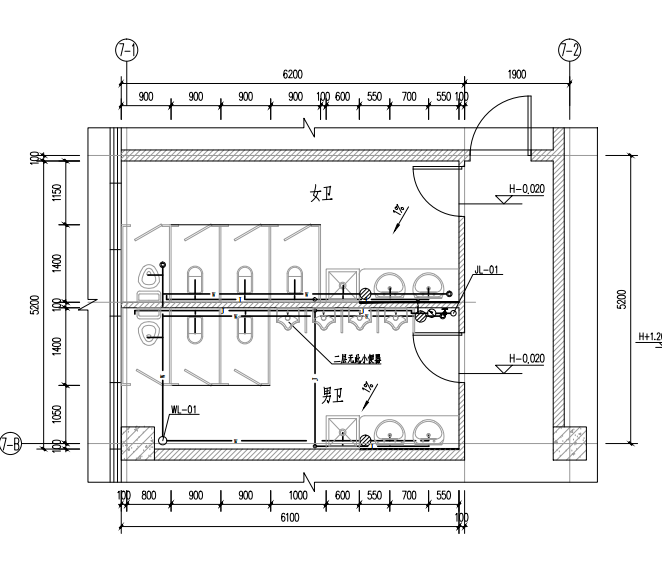 二层板房安置区建筑施工图资料下载-深圳市宝区某厂房给排水设计施工图（PDF）
