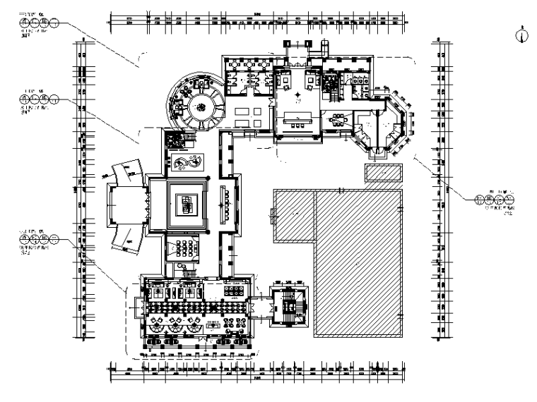 售楼建筑cad资料下载-[广州]某售楼处设计全套CAD施工图