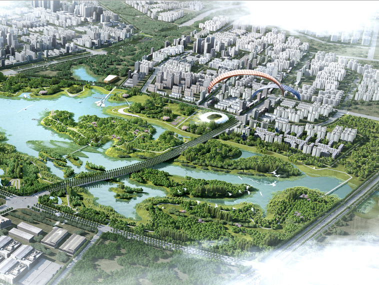 美好乡村景观规划概念方案资料下载-南昌儒乐湖景观规划设计方案汇报稿