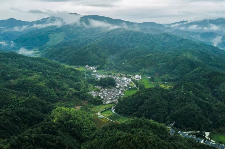 盖木结构琉璃瓦房子屋顶资料下载-他改造一个安徽荒村，被当地人大骂，3年后……