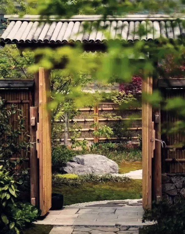 别墅小院景观资料下载-大美中国 竹篱小院