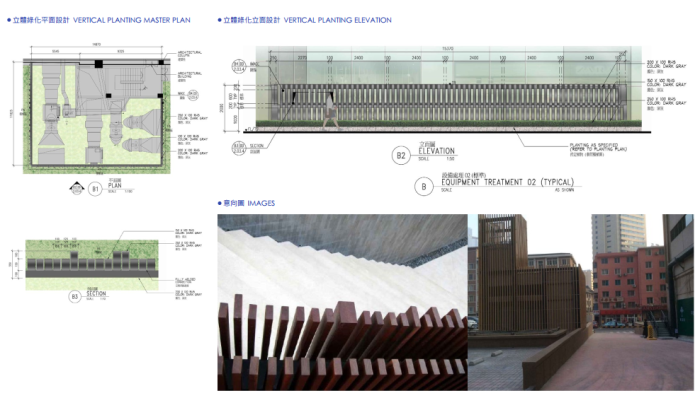 [上海]滨江雨水花园现代新商圈中央活动区办公环境景观规划设计-设备房设计详图