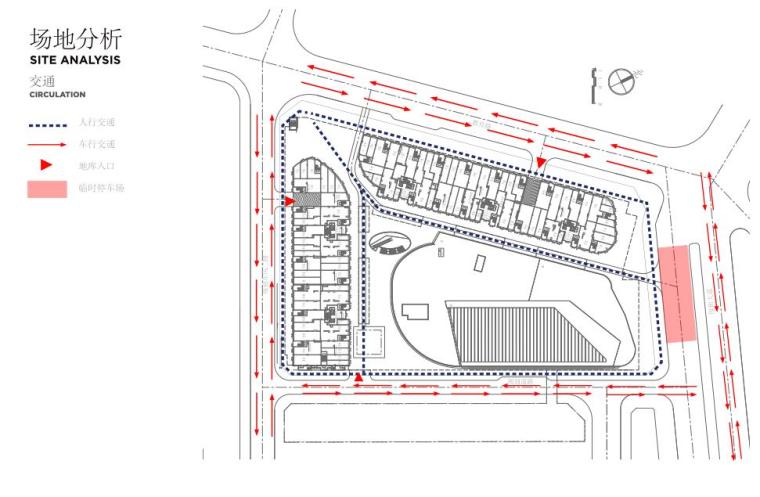 广场流线设计资料下载-[广东]某广场居住区景观方案设计PDF 
