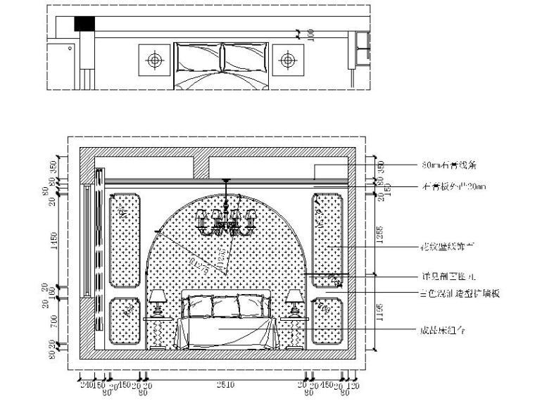 [淮安]现代风格高档别墅设计施工图（含效果图）-施工图-Model.jpg