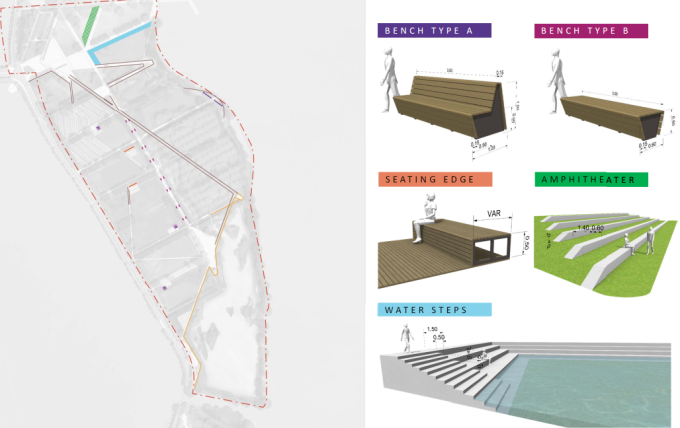 [湖北]绿色半岛滨湖生态湿地公园景观设计方案（2017最新）-景观构筑物设计详图