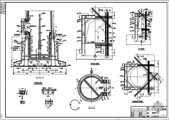 安徽某烟囱结构施工图-3