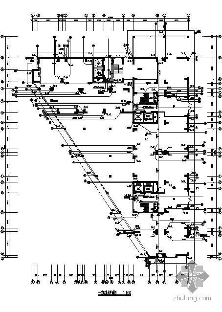 给水泵变频调速设计资料下载-广东某十六层商住楼给排水图纸