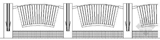 建筑工地围墙设计图资料下载-围墙立面设计图3
