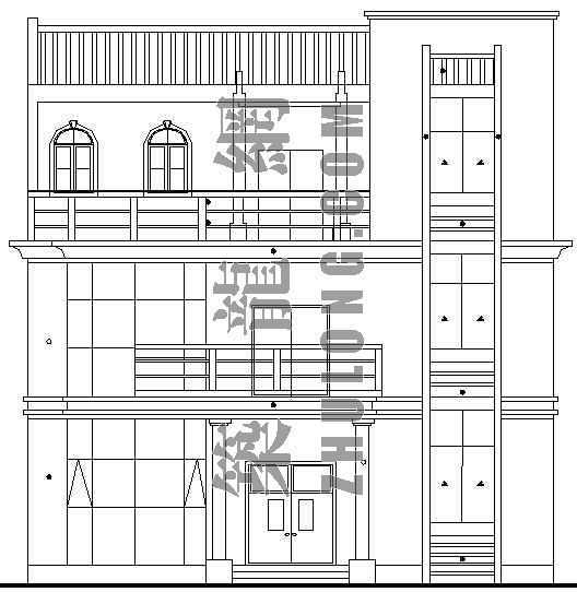 600平方别墅设计资料下载-某别墅设计方案