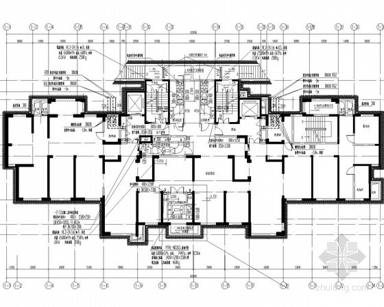 高层住宅消防系统设计图纸资料下载-[山东]高层住宅项目地板辐射采暖通风系统设计施工图