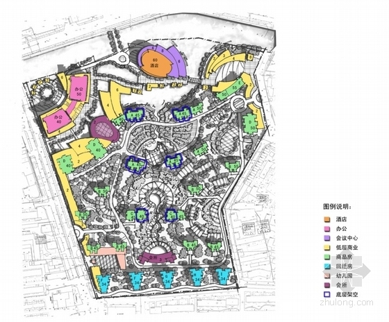 [沈阳]城市综合体规划及单体设计方案文本-城市综合体分析图