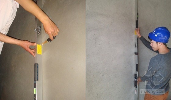 [QC成果]提高墙体抹灰验收合格率成果汇报(附图)-抹灰平整度及垂直度检测 