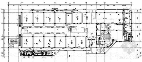 医院手术室空调资料下载-上海某医院手术室楼空调图