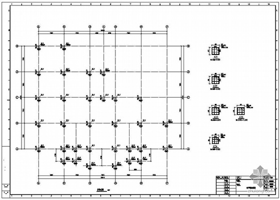 一层砖混结构食堂资料下载-某食堂结构设计图
