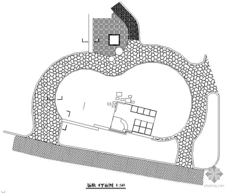 儿童塑胶活动场地cad资料下载-儿童活动场地施工详图