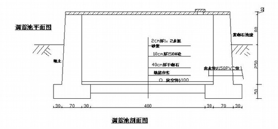 打井工程专项施工方案资料下载-农村饮水工程打井蓄水池施工图