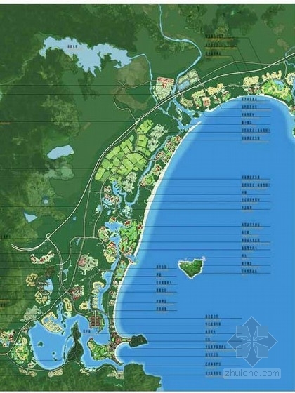 滨海旅游设计案例资料下载-[三亚]滨海景观旅游规划方案