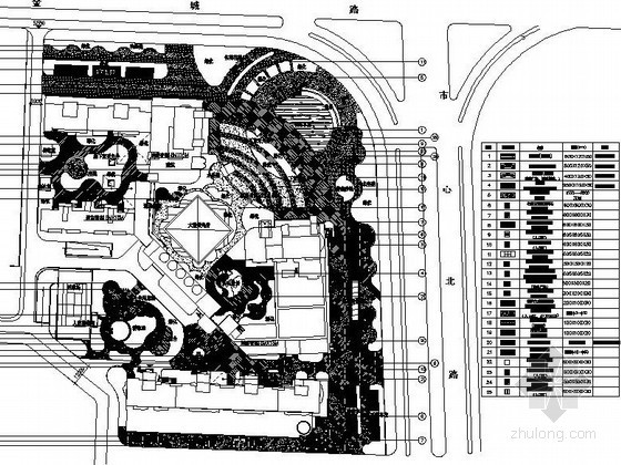 世贸大厦CAD图资料下载-[浙江]某世贸广场设计施工图
