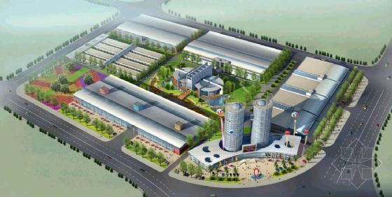 天津滨海国际汽车城建筑资料下载-汽车城规划设计方案
