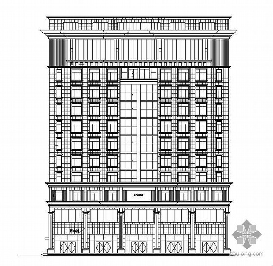 某十四层写字楼建筑施工图