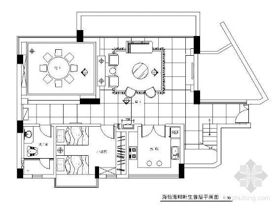 展馆平面设计CAD资料下载-别墅平面设计方案