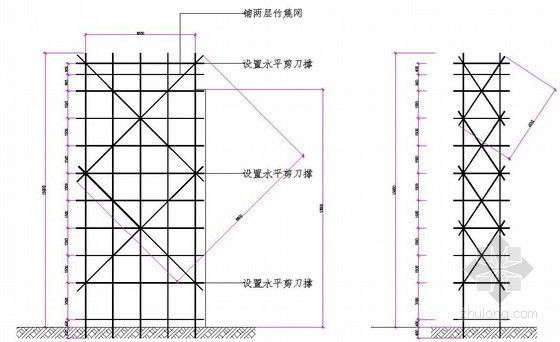 变压器器技术标准资料下载-[天津]变压器防护施工方案(附图)