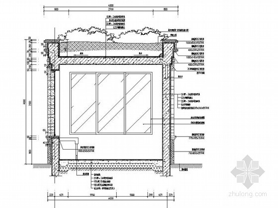 小区门卫室建筑设计资料下载-小区入口门卫室施工图