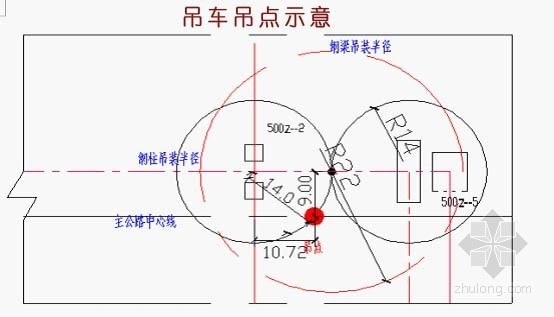 500kv变电站图纸资料下载-[重庆]500kV变电站工程构架吊装方案