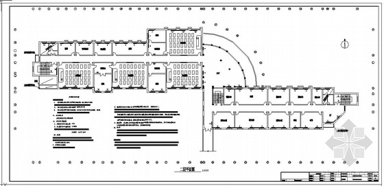 行政综合楼建筑施工资料下载-实验行政综合楼采暖图