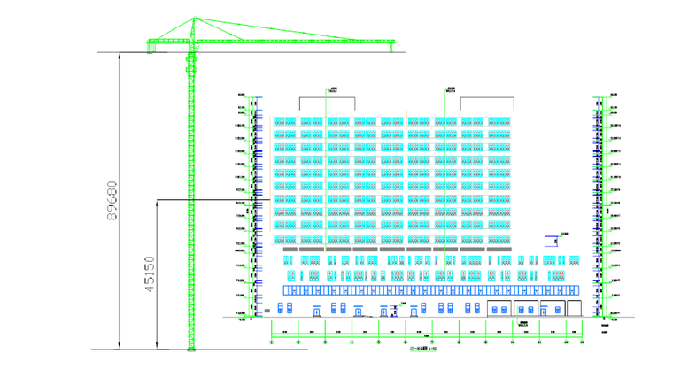 塔机事故资料下载-医院住院综合楼（脑瘫儿童医疗救助中心）建设项目医院C7013塔机安装方案