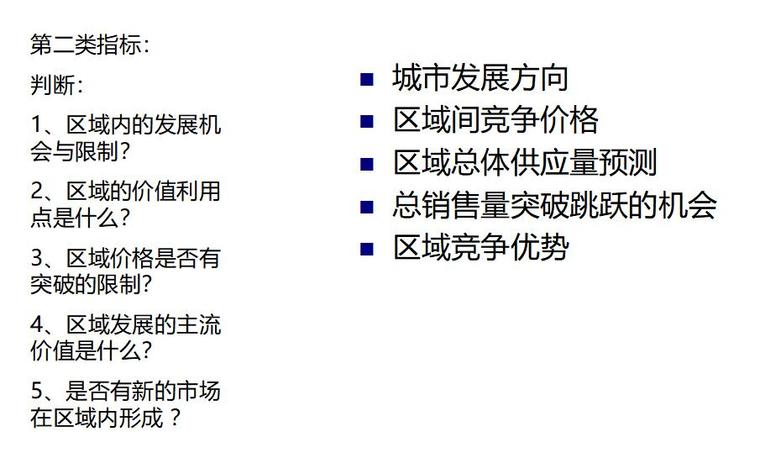 房地产市场调研培训（共55页）-城市调研指标.