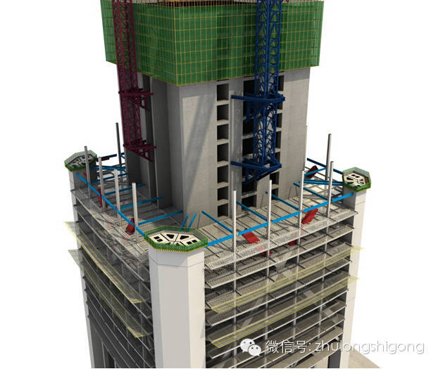 北方第一高楼钢结构施工流程图赏（三维效果图）-4.jpg
