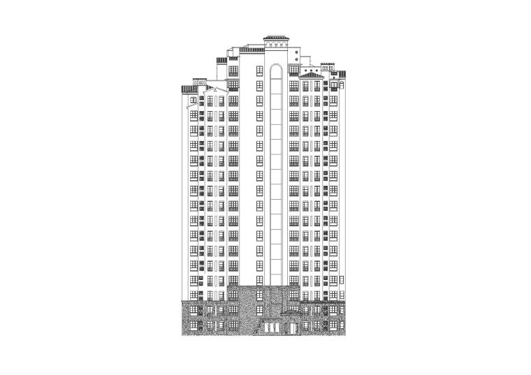 中学地块设计资料下载-[上海]高级中学西侧储备地块住宅区方案（CAD+JPG）