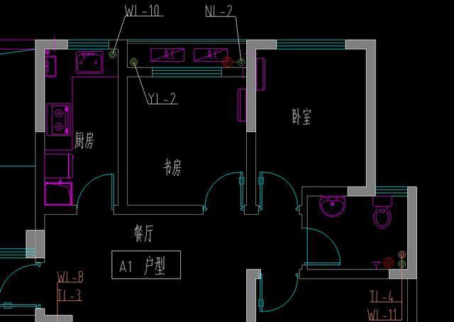 室内平面PS厨房资料下载-从排水平面图到排水系统图，一步一步教你看排水图纸