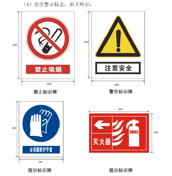 [成都]地铁工程安全文明施工标准化手册（含多图）-安全警示标志